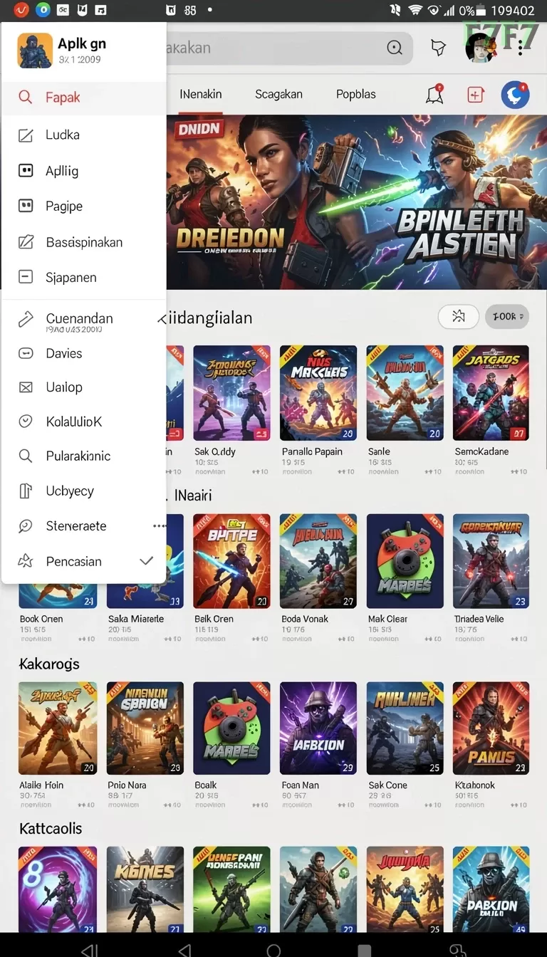 Pratinjau antarmuka f7f7 — aplikasi APK resmi Android v2.5.6